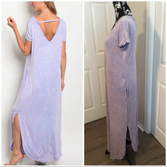 Lavender Maxi Dress - Picture 4 of 4